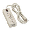 Tripp Lite series Industrial Power Strip, 4-Outlet, 6 ft. (1.8 m) Cord, 5-15P, Lighted On/Off Switch