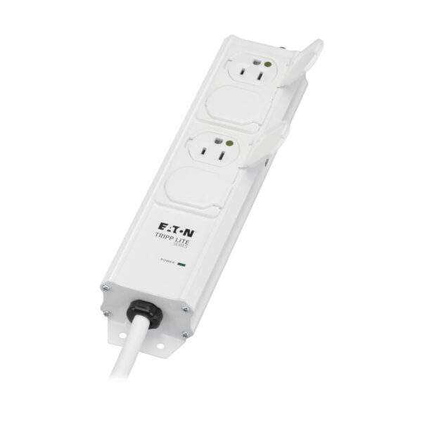 1c17afdac0f2473b46571e47225131d0 Tripp Lite series Safe-IT UL 2930 Medical-Grade Power Strip for Patient-Care Vicinity, 4x 15A Hospital-Grade Outlets, Safety Covers, 6 ft. Cord