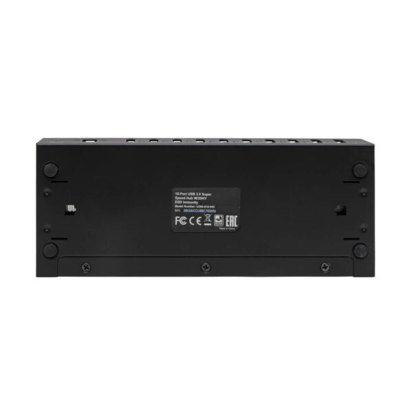 Tripp Lite series 10-Port Industrial-Grade USB 3.x (5Gbps) Hub - 20 kV ESD Immunity, Metal Housing, Mountable