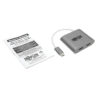 Tripp Lite series USB-C Adapter, Dual HDMI 4K MST Adapter (M/2xF), Gray