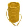 Tripp Lite series Cat6 Gigabit Molded (UTP) Ethernet Cable (RJ45 M/M), PoE, Yellow, 50 ft. (15.24 m)