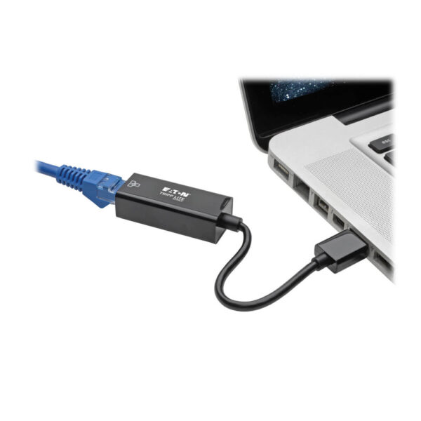 1c83fc0c002830af0cd89edc7a4bdb20 Tripp Lite series USB 3.0 to Gigabit Ethernet NIC Network Adapter - 10/100/1000 Mbps, Black
