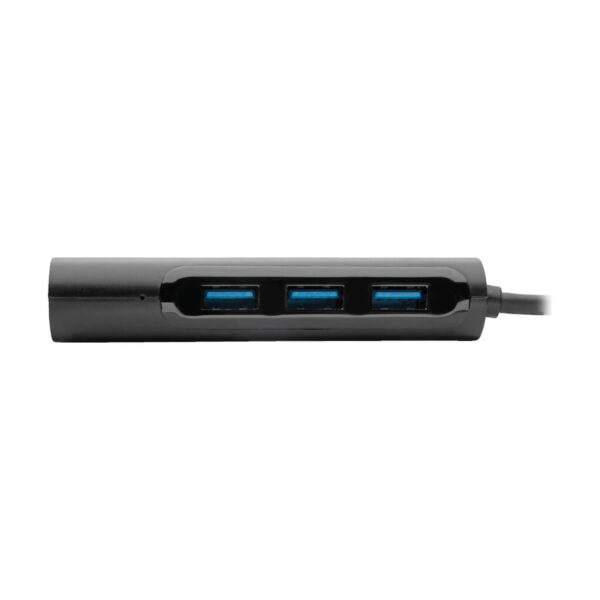 Tripp Lite series 4-Port USB-C Hub, USB 3.x (5Gbps), 4x USB-A Ports, Black