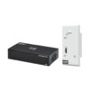 1ca03643a5b6a34f2b42847080f95ea3 Tripp Lite DisplayPort to HDMI over Cat6 Extender Kit, Box Transmitter/Wall Plate Receiver, 4K 60 Hz, PoC, HDCP 2.2, 230 ft., TAA - B127A-1A1-BDFH