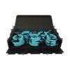 1ca6becae1d0d09a2a33d043b020b9f6 Tripp Lite series Preloaded Fiber Patch Panel, 2U - 32x (12F MTP/MPO-PC to 4x LC Duplex F/F) 8F Trunk Cables, OM4 Multimode, 3 m (9.8 ft.)