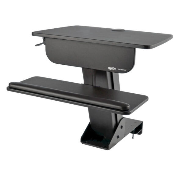 Tripp Lite series Height-Adjustable Sit-Stand Workstation, Clamp-On