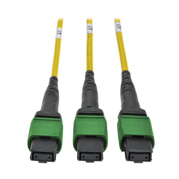 1d572d25b7f6d36145fa87fcc42be98e Tripp Lite series 40/100Gb Fiber Breakout Patch Panel, 40Gb to 4 x 10Gb, 100Gb to 4 x 25Gb, 42 MTP QSFP to 168 LC Duplex 9/125 Singlemode Ports, 2U