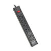 1d7d18744381fc6e28db06f3e3b455ab Tripp Lite TLM446USBB surge protector Black 4 AC outlet(s) 120 V 1,83 m