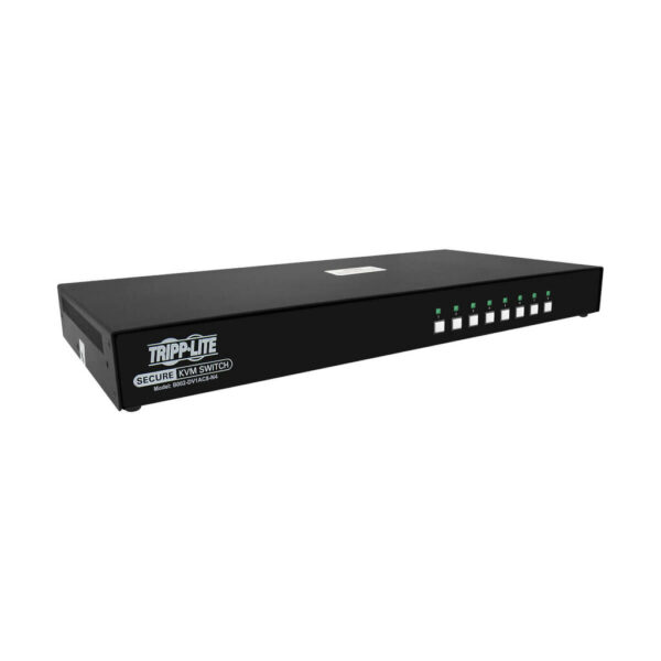 Secure KVM Switch, 8-Port, Single Head, DVI to DVI, NIAP PP4.0, Audio, CAC, TAA