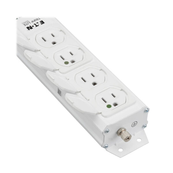 Tripp Lite series Safe-IT UL 2930 Medical-Grade Surge Protector for Patient Care Vicinity, 4x Hospital-Grade Outlets, 15 ft. Cord