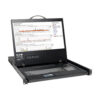 Tripp Lite series NetController 8-Port 1U Rack-Mount Console KVM Switch with 19-in. LCD, TAA