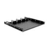 Tripp Lite series SmartRack Cantilevered Steel Rack Shelf - 1U, Vented, Integrated Cable Rings, 14.2 in. Deep, Holds up to 50 lbs (22.2 kgs)
