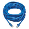 1dec897b843f3682f2b041a3de53d364 Tripp Lite series Cat6 Gigabit Snagless Molded UTP Ethernet Cable (RJ45 M/M), PoE, CMR-LP, Blue, 30 ft. (9.14 m), TAA