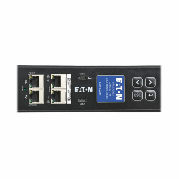 1e1e6ca00a643ebfe9c2c5dfac1d4ee3 Eaton Universal-Input Managed PDU G4, 208V and 415/240V, 42 Outlets, Input Cable Sold Separately, 72-Inch 0U Vertical