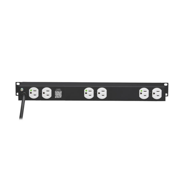 Tripp Lite series NOT for Patient-Care Vicinity - UL 1363 1U Rackmount Power Strip with 12 Hospital-Grade Outlets, 15 ft. (4.57 m) Cord