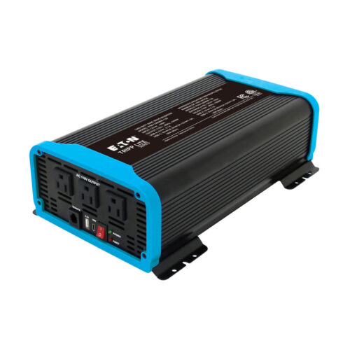 Tripp Lite series 1500W Compact Power Inverter - 3x 5-15R, USB Charging, Pure Sine Wave, Wired Remote