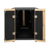 Tripp Lite series SmartRack Sound Proof Half-Height Server Rack Enclosure, 18U