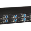 Tripp Lite series 16-Port DisplayPort/USB KVM Switch with Audio/Video and USB Peripheral Sharing, 4K 60 Hz, 1U Rack-Mount, TAA