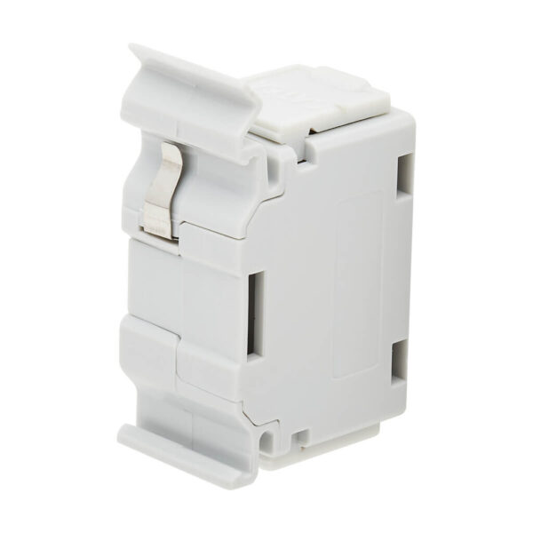 Tripp Lite series Cat6a Shielded In-Line DIN-Rail Mountable Snap-In Coupler (RJ45 F/F), TAA