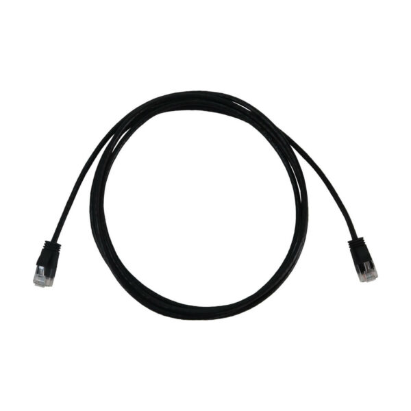 Tripp Lite series Cat6a 10G Snagless Molded Slim UTP Ethernet Cable (RJ45 M/M), PoE, Black, 7 ft. (2.1 m)