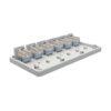 1ec14033e71ba123583e88a8df326007 Tripp Lite series Pre-Configured Unshielded Cat6 6-Port Surface-Mount Box, 110 IDC, RJ45, White, TAA