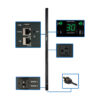 Eaton 2.9kW Single-Phase Monitored PDU with LX Platform Interface, 120V Outlets (24 5-15/20R), L5-30P Plug, 0U Vertical, TAA