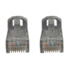 1f0217c95e295f2e6b18cc9e24071b45 Tripp Lite series Cat6a 10G Snagless Molded UTP Ethernet Cable (RJ45 M/M), PoE, Gray, 100 ft. (30.5 m)