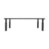1f30f6b0e61bbbbce1546dfbc7f07b67 Tripp Lite series Monitor Riser for Desk, 18 x 11 in. - Height Adjustable, Metal, Black - MR1812M