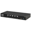 Tripp Lite series 4-Port HDMI Dual-Display KVM Switch - 4K 60 Hz, USB 3.2 Gen 1, HDCP 2.2, USB Sharing, TAA