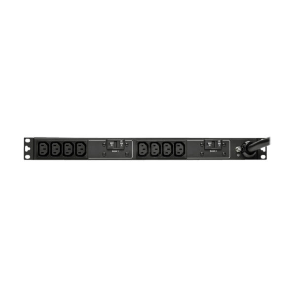 1f3dd08e180413cc817e2a5313803ea7 Tripp Lite series 5.8kW Single-Phase 200-240V Basic PDU, 10 C13 Outlets, NEMA L6-30P Input, 12 ft. (3.66 m) Cord, 1U Rack-Mount