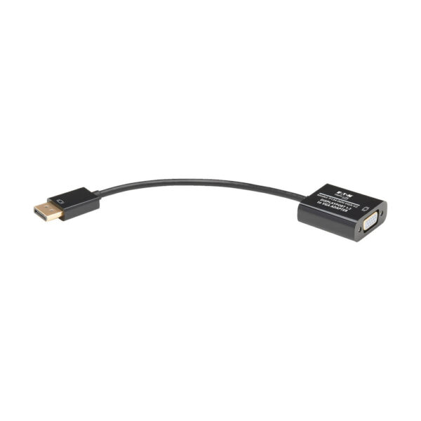 Tripp Lite series DisplayPort to VGA Active Adapter Video Converter , DP ver 1.2 (M/F), 6-in. (15.24 cm)
