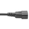 Tripp Lite series Power Cord Splitter, C14 to 4xC13 PDU Style - 10A, 250V, 18 AWG, 18-in. (45.72 cm), Black