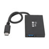 Tripp Lite series 4-Port USB-C Hub, USB 3.x (5Gbps), 4x USB-A Ports, Aluminum Housing, Black
