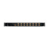 Tripp Lite series NetDirector 16-Port 1U Rack-Mount Console KVM Switch with 19-in. LCD + 8 PS2/USB Combo Cables