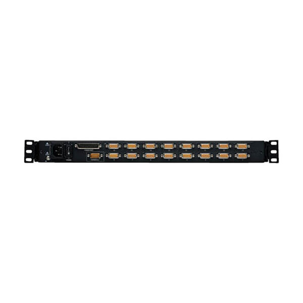 Tripp Lite series NetDirector 16-Port 1U Rack-Mount Console KVM Switch with 19-in. LCD + 8 PS2/USB Combo Cables