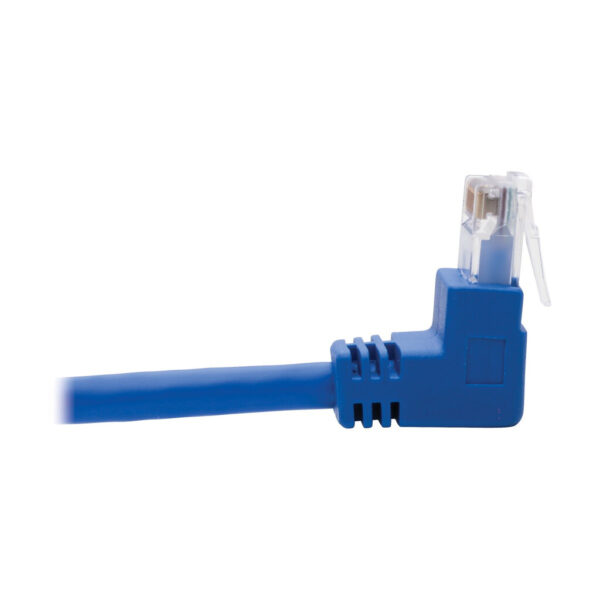 1fd8466859571a3adc02667c1719460d Tripp Lite series Up/Down-Angle Cat6 Gigabit Molded UTP Ethernet Cable (RJ45 Up-Angle M to RJ45 Down-Angle M), Blue, 4 ft. (1.22 m)