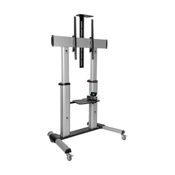 Tripp Lite series Heavy-Duty Rolling TV Stand, Height Adjustable, 60" - 100" Screens
