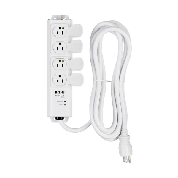 Tripp Lite series Safe-IT UL 2930 Medical-Grade Surge Protector for Patient Care Vicinity, 4x Hospital-Grade Outlets, 15 ft. Cord