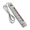 Tripp Lite series Eco-Surge 7-Outlet Surge Protector, 6 ft. (1.83 m) Cord, 1080 Joules, Individually-Controlled