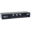 Tripp Lite series 2-Port Dual Monitor DVI KVM Switch, TAA, GSA with Audio and USB 2.0 Hub, Cables included