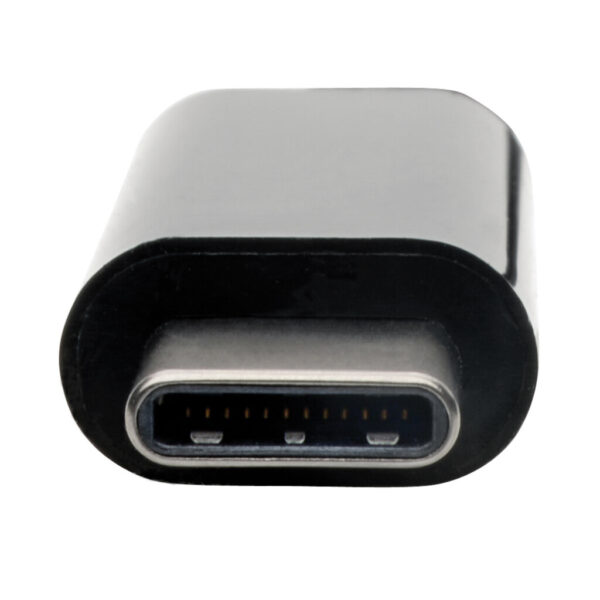 Tripp Lite series USB-C to VGA Adapter with USB 3.x (5Gbps) Hub Ports and 60W PD Charging, Black