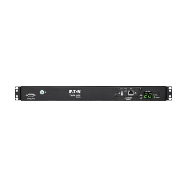 20f1ae3cc084e17061f8825736a3862e Tripp Lite series 3.8kW 200–240V Single-Phase ATS/Monitored PDU - 8 C13 and 2 C19 Outlets, Dual C20 Inlets, 12 ft. Cords, Network Card, 1U, TAA