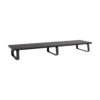 Tripp Lite series Extra-Wide Dual-Monitor Riser for Desk, 39 x 10 in. - Wood, Black
