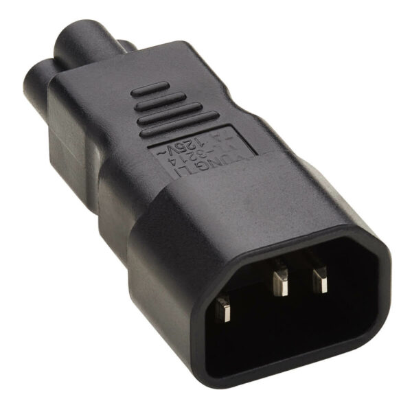 Tripp Lite series Power Cord Adapter, C14 to C5 - 7A, 125V, Black
