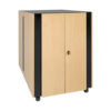 Tripp Lite series SmartRack Sound Proof Half-Height Server Rack Enclosure, 18U