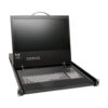 Tripp Lite series NetCommander 16-Port Cat5 KVM over IP Switch - 19 in. LCD, 1 Remote + 1 Local User, 1U Rack-Mount, TAA
