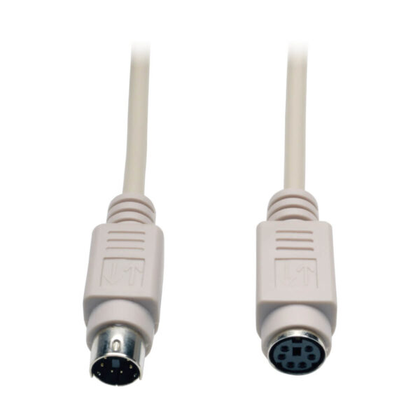 21b066e169eb7c083ca79aab4056ecaf-2 Tripp Lite series PS/2 Keyboard or Mouse Extension Cable (Mini-DIN6 M/F), 25 ft. (7.62 m)