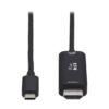 21c85feb5e6e8da9ff2773d45f67a7e8 Tripp Lite series USB-C to HDMI Active Adapter Cable (M/M), 4K 60 Hz, HDR, HDCP 2.2, DP 1.4 Alt Mode, Black, 6 ft. (1.8 m)