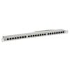Tripp Lite series Cat5e/Cat6 24-Port Patch Panel - Shielded, Krone IDC, 568A/B, RJ45 Ethernet, 0.5U Rack-Mount, TAA