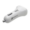 Tripp Lite series Dual-Port USB Car Charger, Quick Charge - Dual USB-A 3.0, UL 2089 Certified